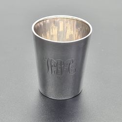 Antique Thomas Hayes Sterling Silver Shot Cup Birmingham 1900