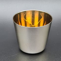 Sterling Silver Shot Glass Cocktail Measure by Jakob Grimminger circa 1920's