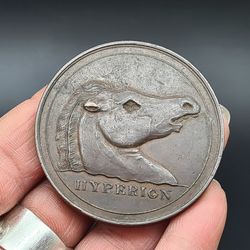 Antique Bronze Thomason Direx Hyperion Cupid Medal C1820
